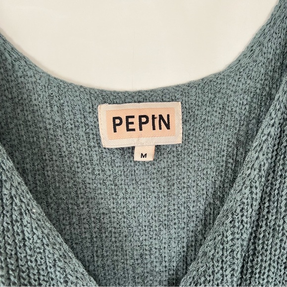 Pepin Knit Wrap Tank Size Medium - Picture 3 of 5